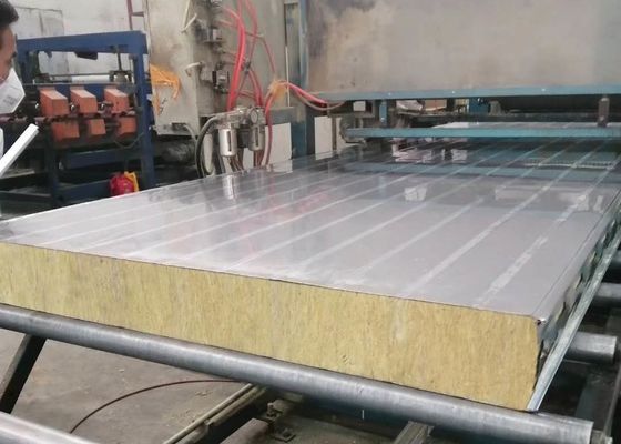 75mm Oven Stainless Steel High Density Rock Wool Sandwich Panel