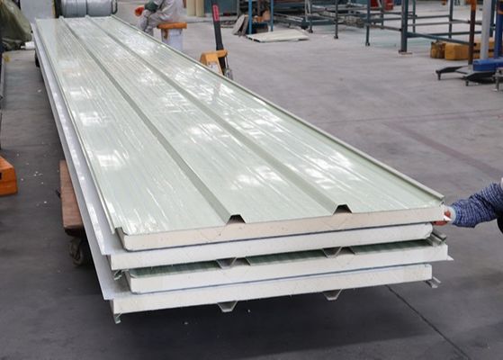 Mall Building Material 50mm PU Foam Lightweight Wall Panel