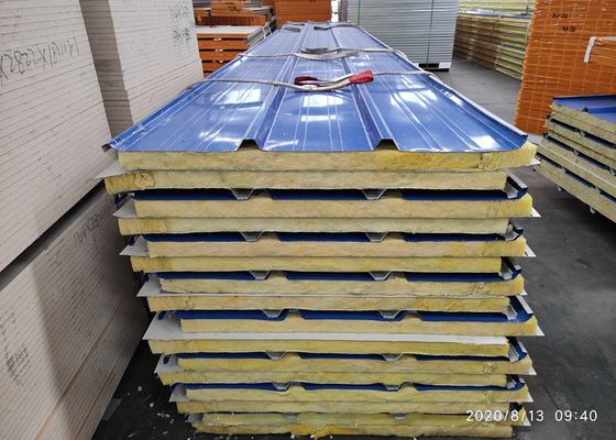 Glass Wool Eco Friendly Thermal Insulated Wall Panels