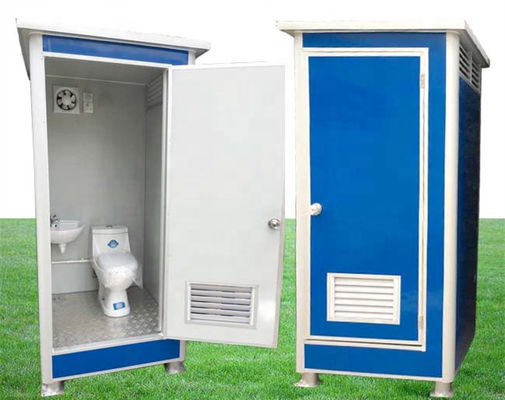 PVC Window Light Weight 40HC Portable Movable Toilet