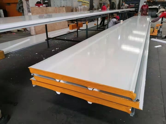 Insulated EPS Sandwich Roof Panel Waterproof EPS Sandwich Roof Panel For Workshop