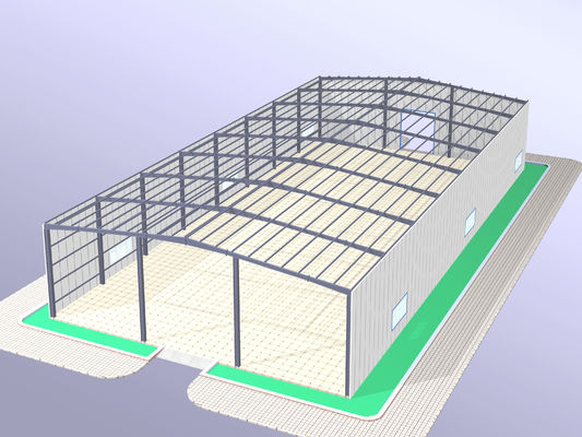 Prefabricated Long Span Steel Structure Warehouse Building