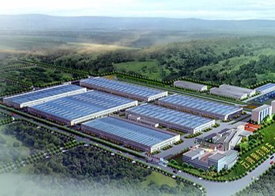 EPS PU Insulation Prefab Industrial Steel Structure Warehouse