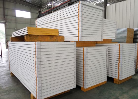 Clean Room Wall Color Steel Fire Retardant EPS Sandwich Panel