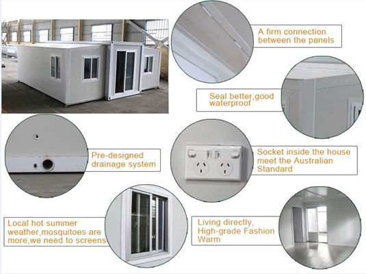 Prefab Folding Living Expandable Container House