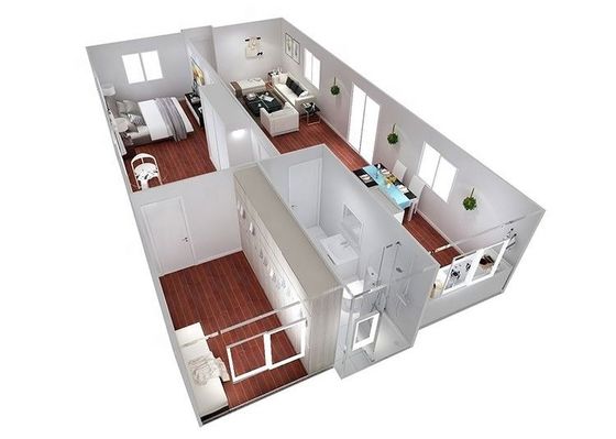 Steel Frame Foldable Living Expandable Container House