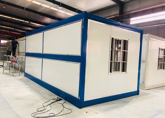 PVC Window 20ft Folding Prefabricated Mobile Home