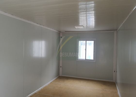 Grey White Structure Customized Detachable Glass Wall Container