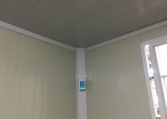 Grey White Structure Customized Detachable Glass Wall Container