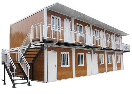 ISO Wooden Color Individual Detachable Container House
