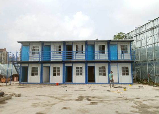Workers Accommodation Double Storey Foldable Container House
