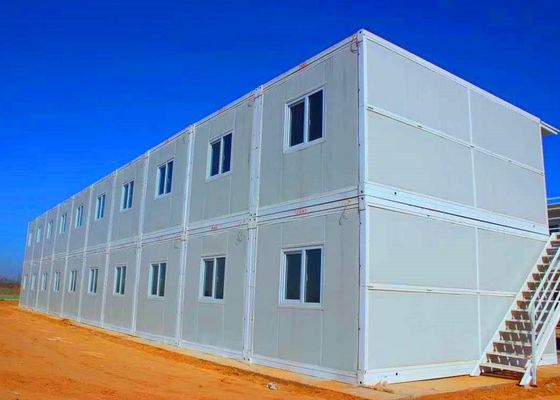 Workers Accommodation Double Storey Foldable Container House