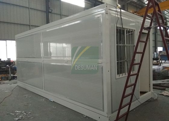 CE Fireproof Rock Wool Prefab Modular Folding Container Home
