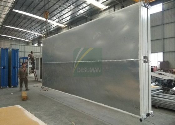 CE Fireproof Rock Wool Prefab Modular Folding Container Home