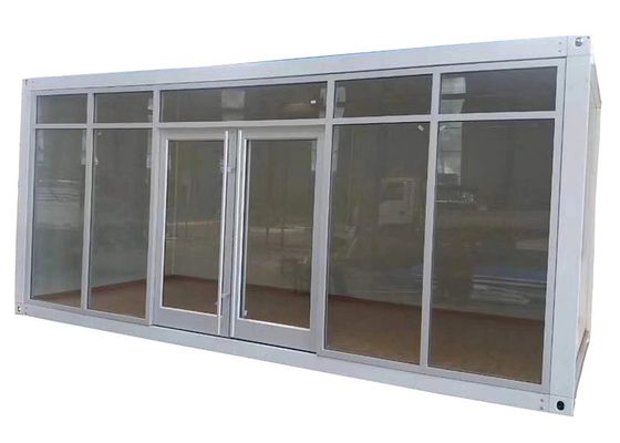 Labor Camp Glass Curtain Wall Detachable Container House