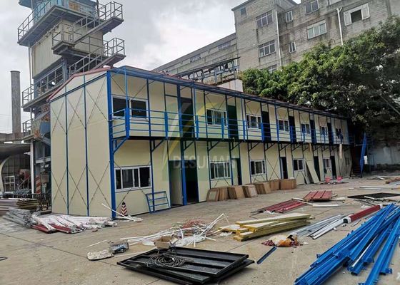 Fireproof Galvanized Steel Structure K Type Prefabricated House Building