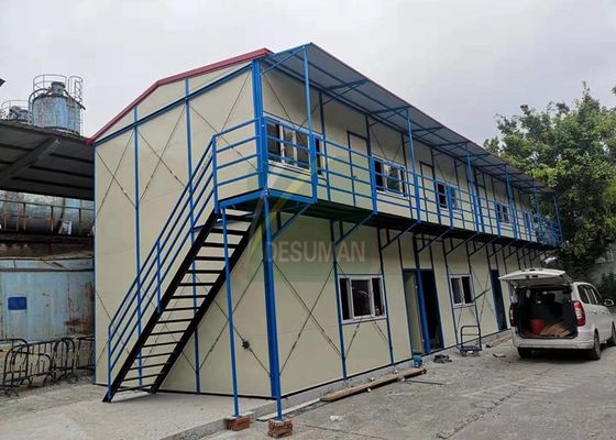 Fireproof Galvanized Steel Structure K Type Prefabricated House Building
