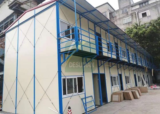 Fireproof Galvanized Steel Structure K Type Prefabricated House Building