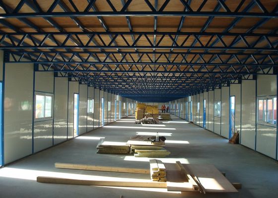 Fireproof Galvanized Steel Structure K Type Prefabricated House Building