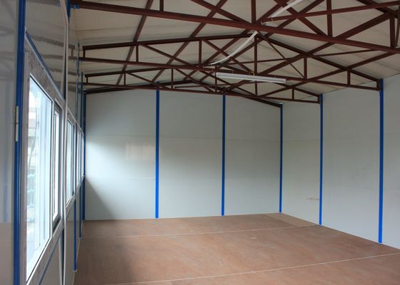 Fireproof Galvanized Steel Structure K Type Prefabricated House Building