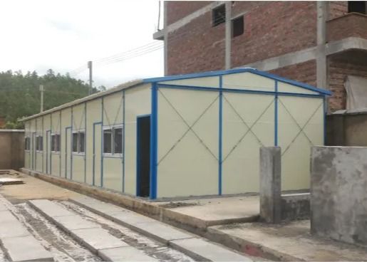 Canteen Kitchen Room K Type Fireproof Modular Prefabricated House