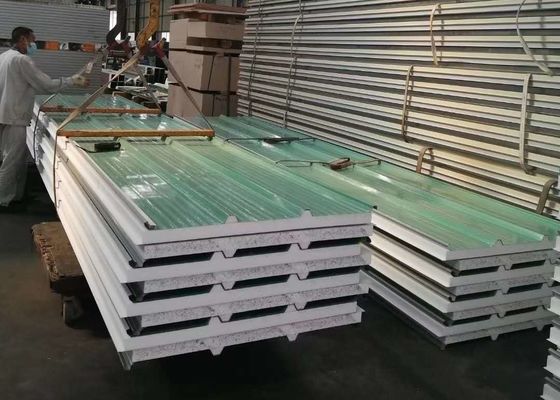 Farm House Wind Resistance Green Roofing EPS Sandwich Panel