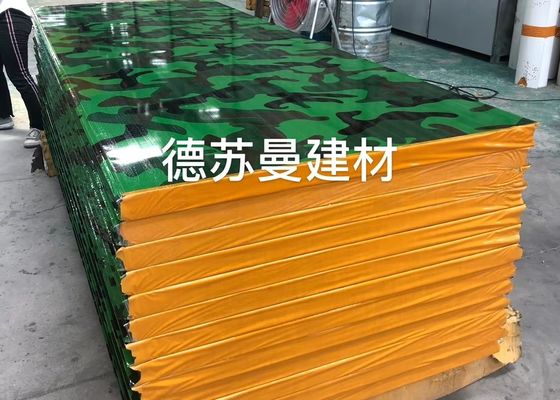 Military Camouflage Polystyrene Foam Insulation EPS Sandwich Panel
