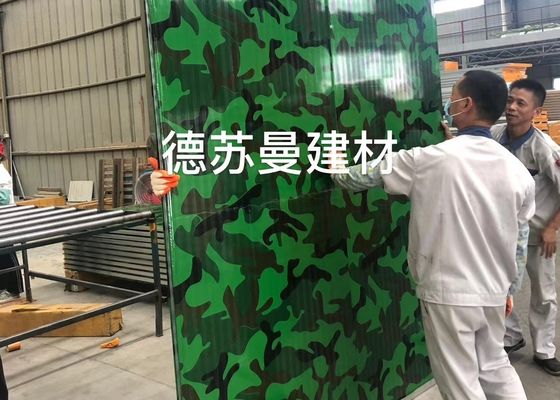 Military Camouflage Polystyrene Foam Insulation EPS Sandwich Panel