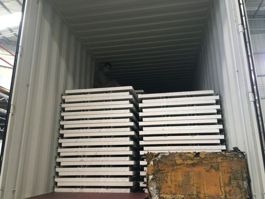 High Density Prefab House Foam Insulation EPS Sandwich Roof Panel