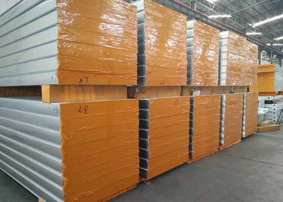 High Density Furnace Insulated 150mm Rock Wool Sandwich Panel