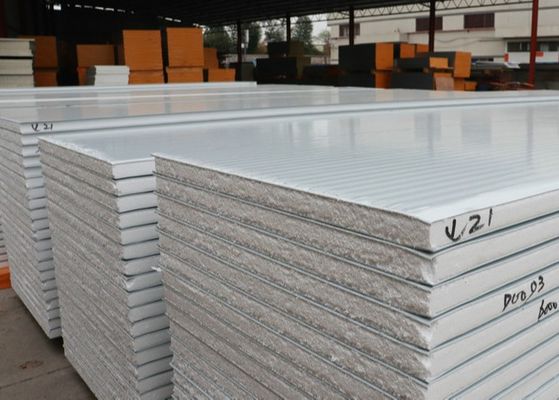 Color Steel Prefabricated House 175mm EPS Sandwich Wall Panel