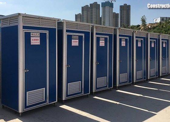 Mobile Movable Sandwich Panel Chemical Portable Toilet Cabin