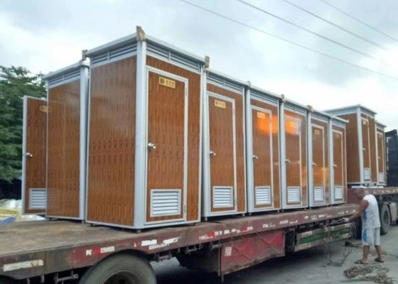 Mobile Movable Sandwich Panel Chemical Portable Toilet Cabin