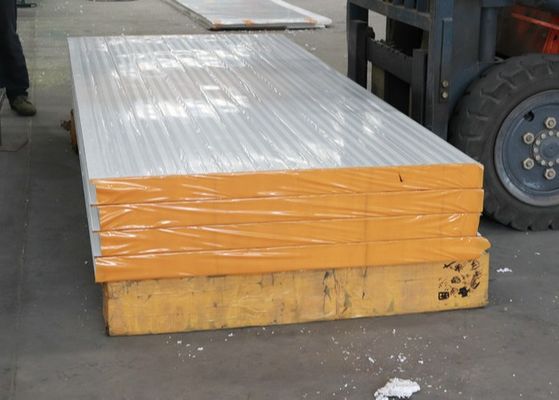 75mm Fiber Glass Wool Sandwich Color Steel Sheet