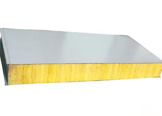 Prefab House Sound Insulation Fireproof Glass Wool Sandwich Panel