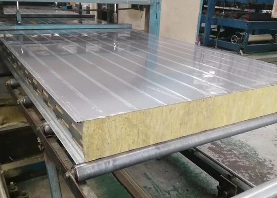 75mm Oven Stainless Steel High Density Rock Wool Sandwich Panel
