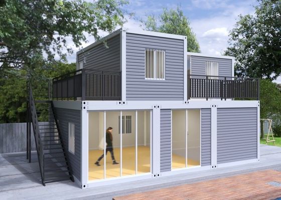 EPS PU Office Hotel Fast Assembly Flat Pack Prefab House