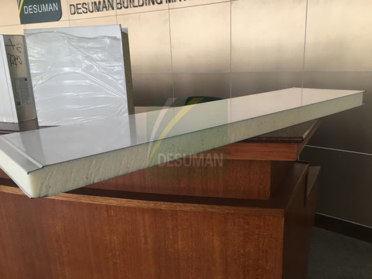 50mm 75mm Wall Cladding PUR Polyurethane PU Sandwich Panel