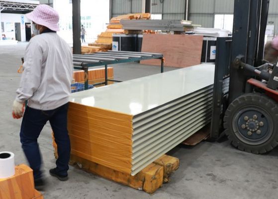 A Grade Fireproof Building Materials Rock Wool Sandwich Panel