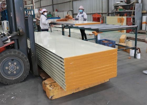 A Grade Fireproof Building Materials Rock Wool Sandwich Panel