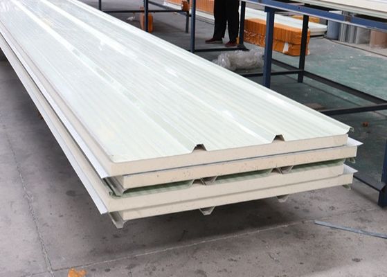 FRP Heat Insulation Polyurethane Foam Sandwich Panel For Clean Room