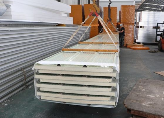 Mall Building Material 50mm PU Foam Lightweight Wall Panel