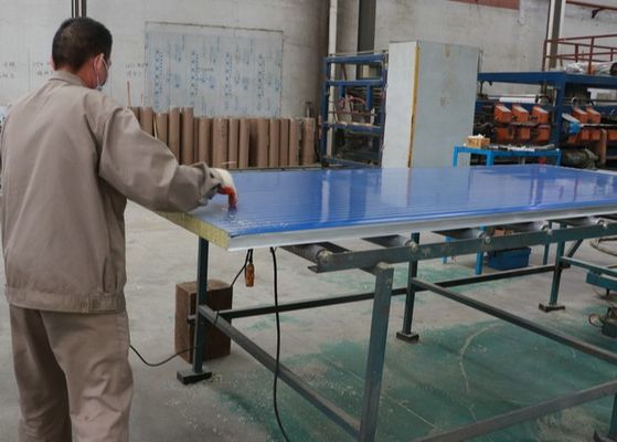 A1 Grade Wall Roof Ceiling Rock Wool Sandwich Panel