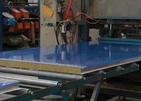 A1 Grade Wall Roof Ceiling Rock Wool Sandwich Panel