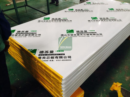 Hollow MGO Foam Magnesium Oxide Building Panels