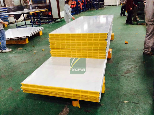 Hollow MGO Foam Magnesium Oxide Building Panels