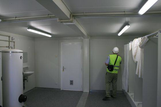 20ft Fast Assembly Prefab Office Flat Pack Shipping Container Homes