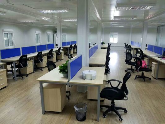 20ft Fast Assembly Prefab Office Flat Pack Shipping Container Homes