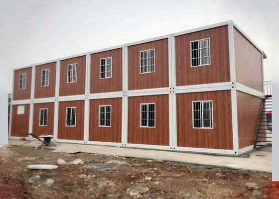 20ft Fast Assembly Prefab Office Flat Pack Shipping Container Homes