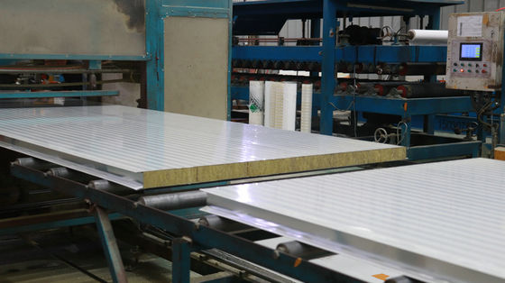 Soundproof Rock Wool Sandwich Panel Mineral Composite Insulation